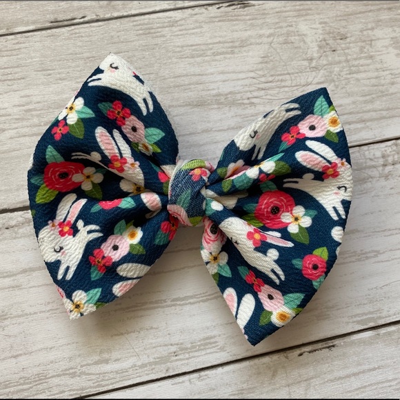 Easter/Spring baby bows - Picture 2 of 5